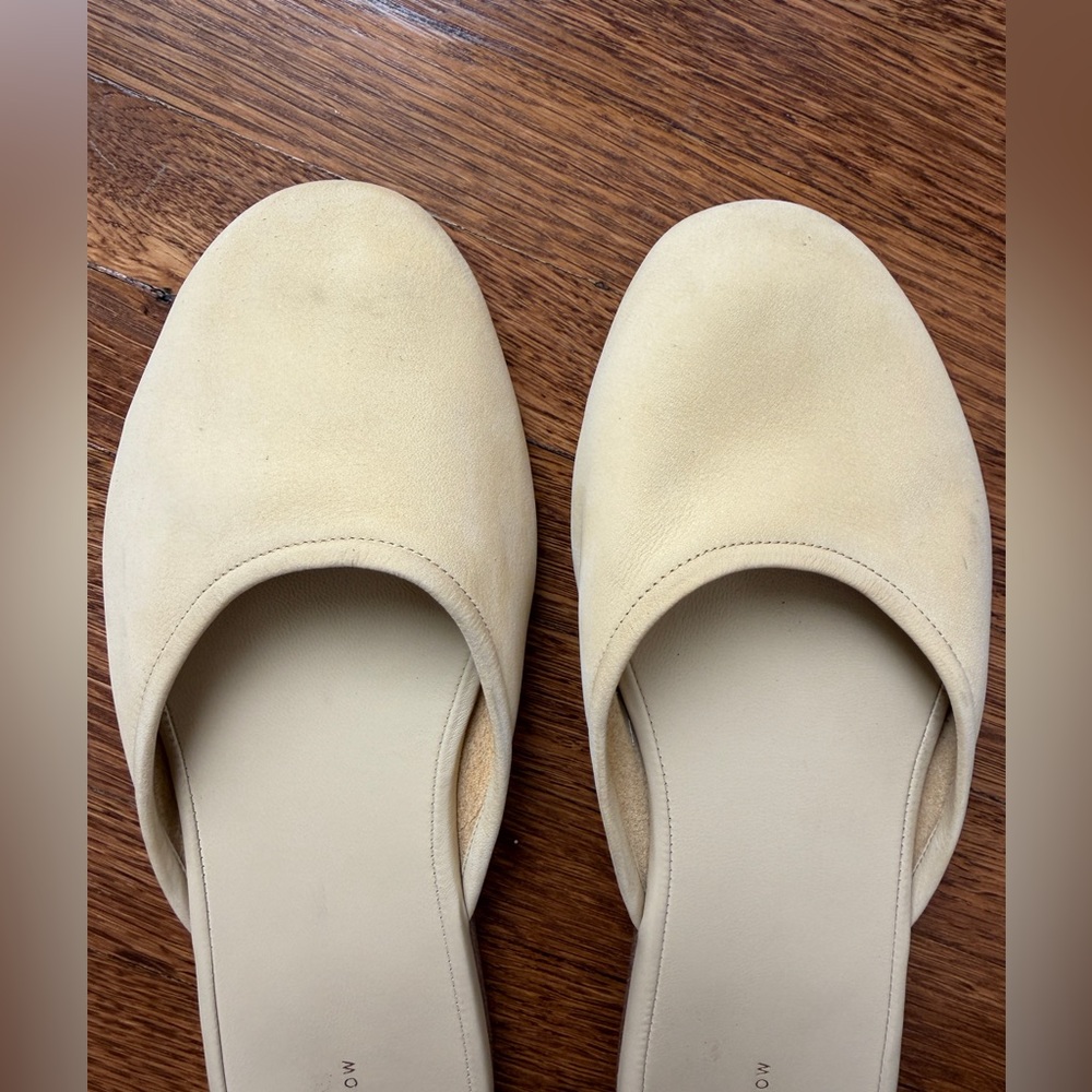 The Row Women's Cream Slip-On Slippers - Picture 2 of 6